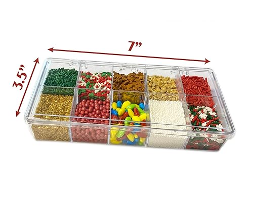 Miniatura 35 de Mystic Sprinkles Kits de decoración de espolvorear para Navidad (Día de la nieve! Kit de decoración de espolvorear 7.4 onzas) ¡Día de nieve! Kit