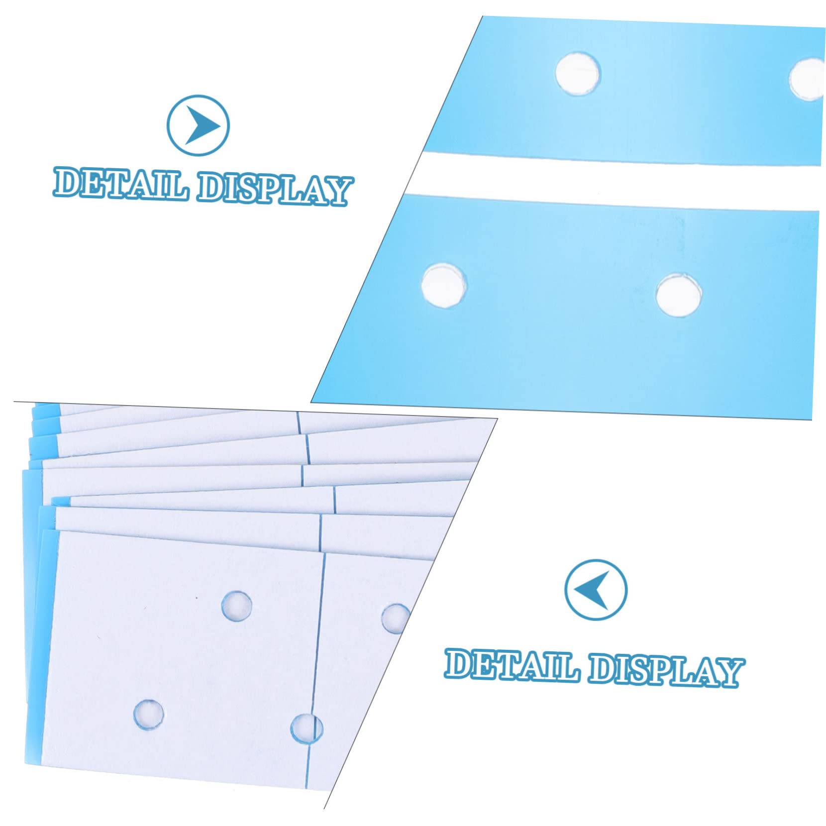 Beatifufu 4sets Hair Pieces Tape Adhesive Hair Extension Tapes Waterproof Front Skin-Friendly Easy to Apply 36pcs*4