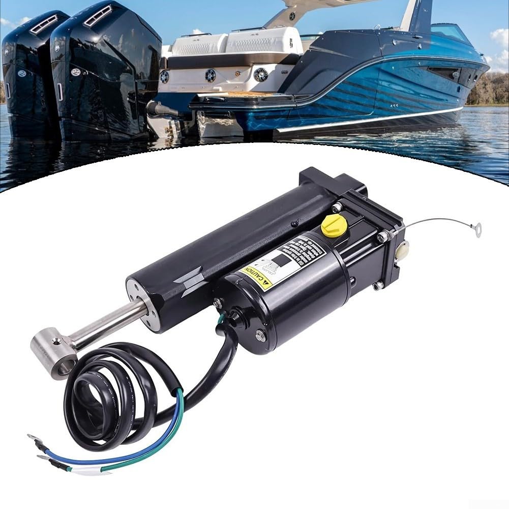 per assemblaggio Power Trim, costruzione in lega di acciaio, ricambio per 8M0055011 893517T01, controllo preciso dell'inclinazione, design di grado marino, per 30-60 per motori fuoribordo HP
