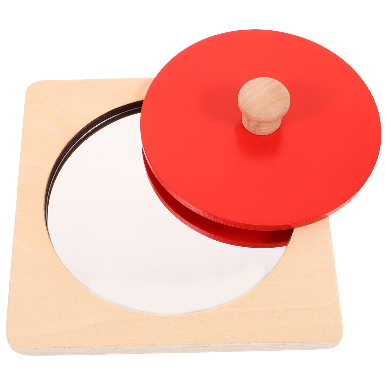 jojofuny Montessori Spiegel Lustiges: Montessori Baby Spiegel Puzzle Lernspielzeug Für Babys 6-12 Monate - Geschenkideen Für Kleinkind-Vorschule