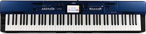 Casio PX560BE Piano digital de escenario de 88 teclas, Azul