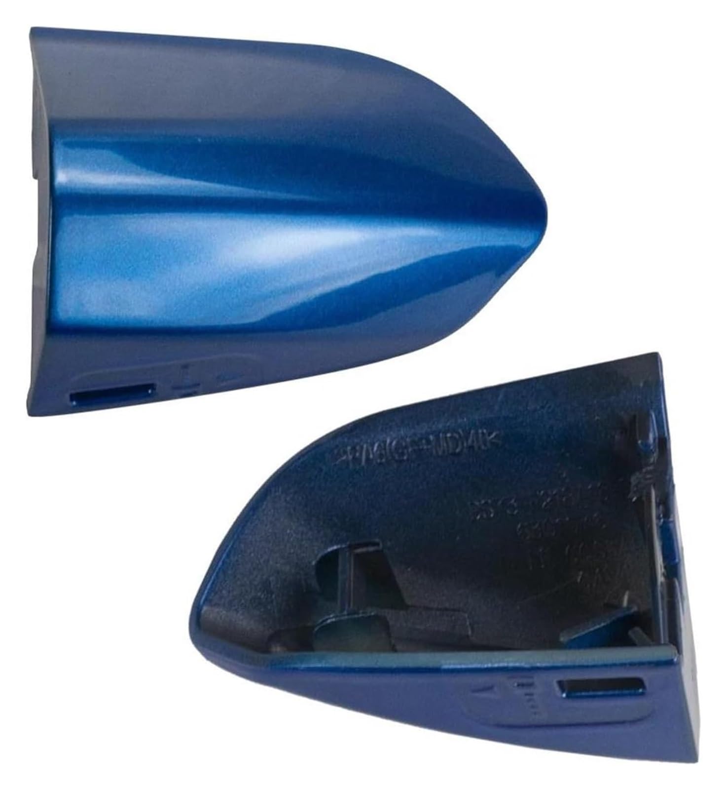 Qwqthgs Blue Car Exterior Door Handle Cap For Mustang 2015-2020 Fr3z-63218A15-Acptm Car Door Handle Cover Lhd Exterior Cap(Blue)