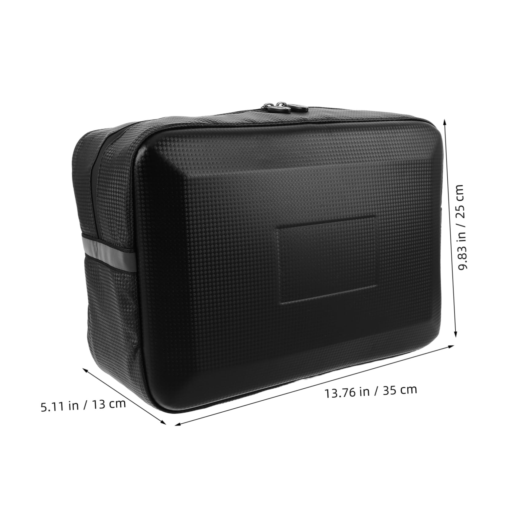 Ciieeo Motorcycle Rear Storage Bag - Lightweight Organizer with Rainproof Cover Suitable for Dirt Bikes Motorbikes and Electric Scooters Seat