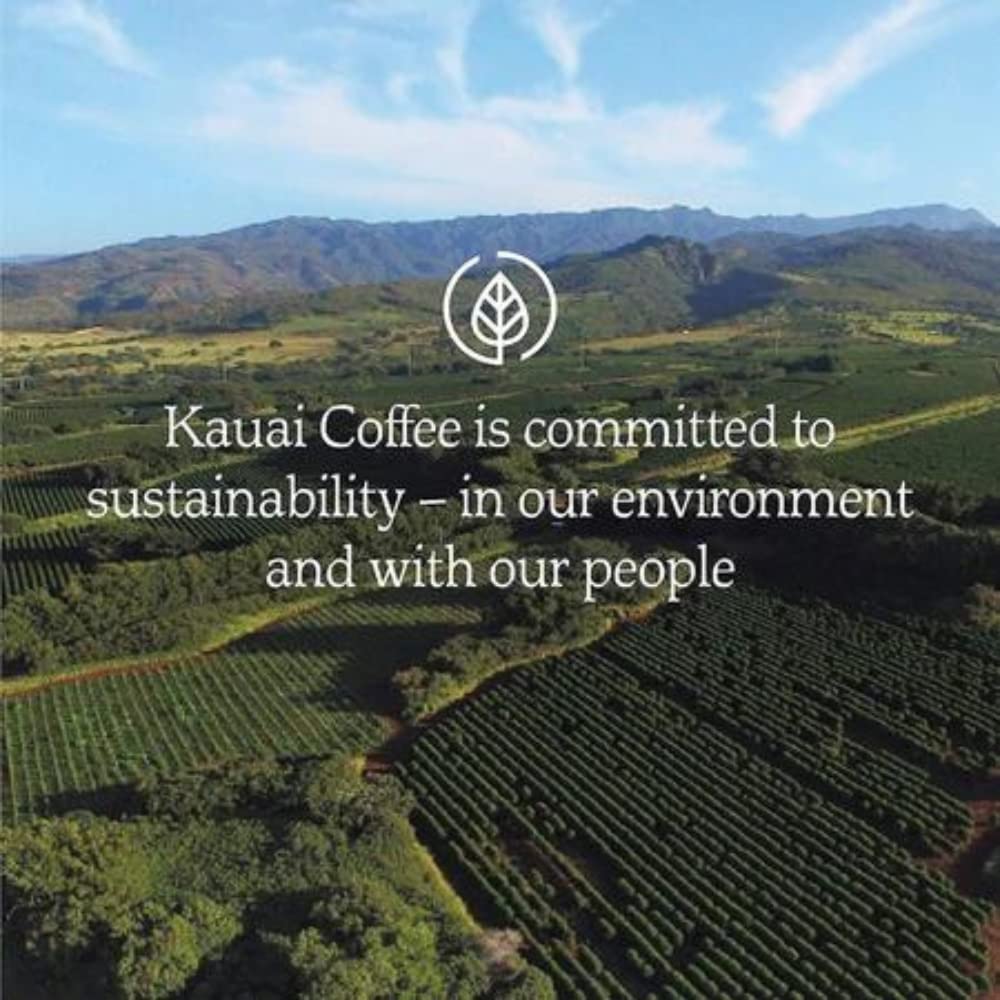 Kauai Hawaiian Ground Coffee, Coconut Caramel Crunch Flavor - Hawaiian Coffee from Hawaii's Largest Coffee Grower - Bold, Rich Blend,10 Ounce (Pack of 3)