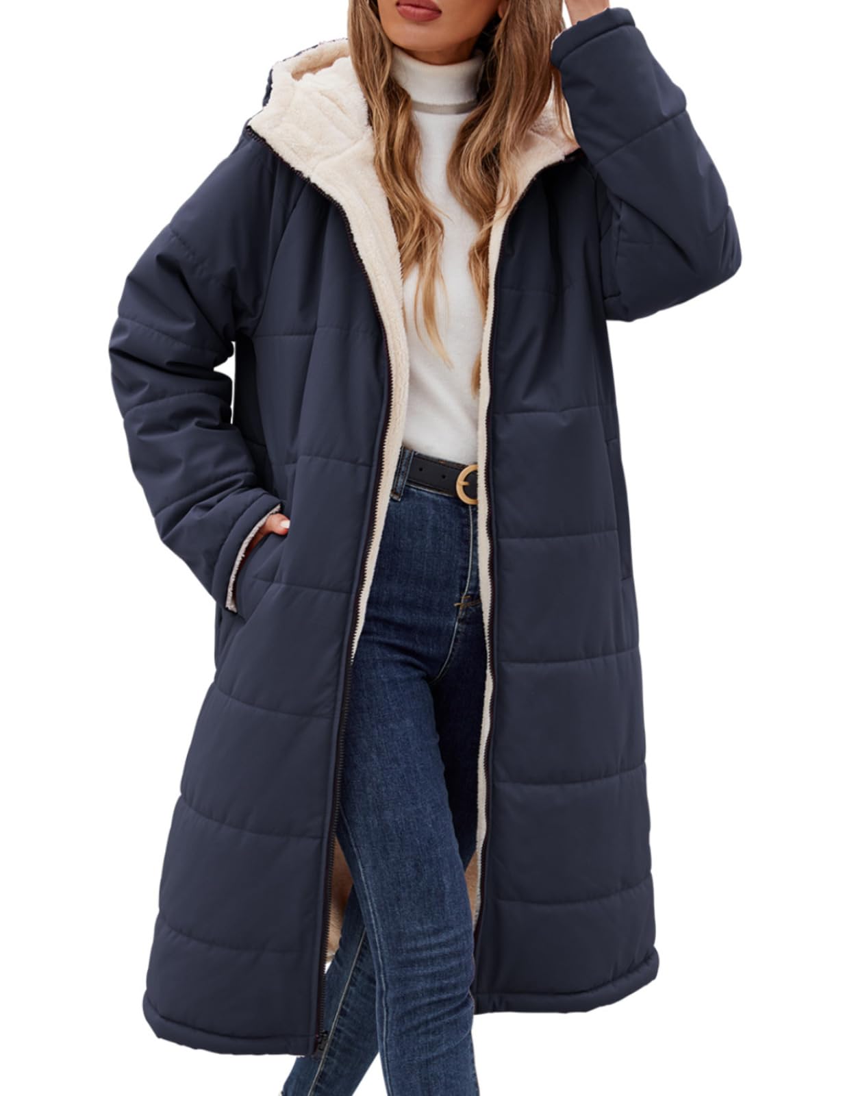 Yusongirl Sherpa Lined Puffer