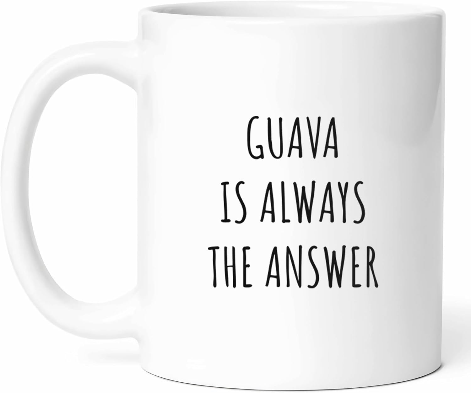 Guava Lover Mug - Tropical Fruit Fan Coffee Cup - Exotic Flavor Funny Gift From - Tea Mugs - Cups - 11 Oz Ceramic Gifts For Enthusiasts, Birthday, Him, Her, Christmas, Summer Gathering, Snack Juice - Image 1 of 6