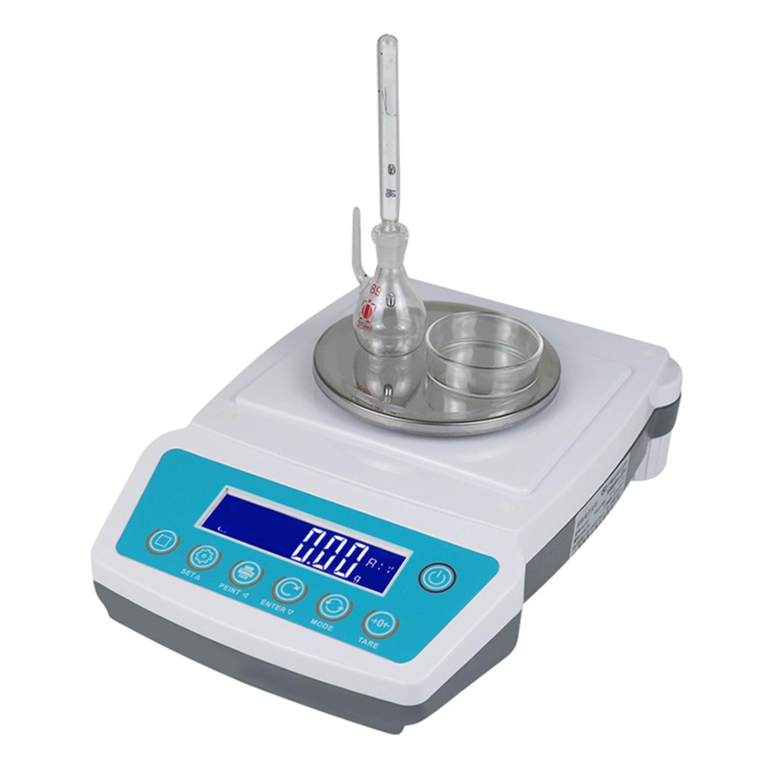 Qlbnxks Automatic Density Specific Gravity Tester Accuracy 0.01g for Laboratory(Size:B-Powder)