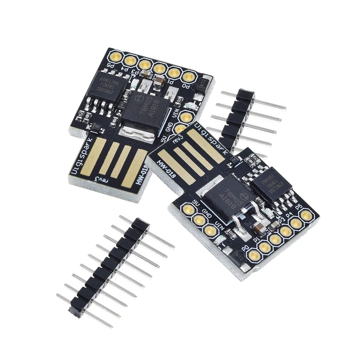 ATtiny85 Micro Contrôleur de Développement USB Kit Électronique DIY I2C 2 Pièces