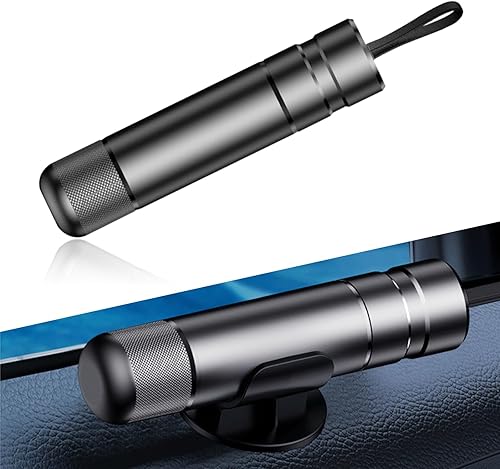 ZKFAR 1 martillo de seguridad para automóvil, martillo de escape, máquina multifuncional para romper ventanas, cinturón de seguridad cortador,