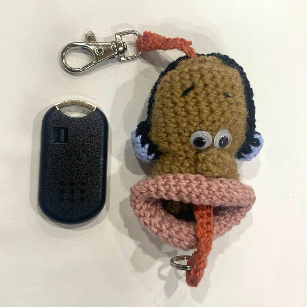 パクパクモンスター crochet little monster key case tutorial!!Explanation of