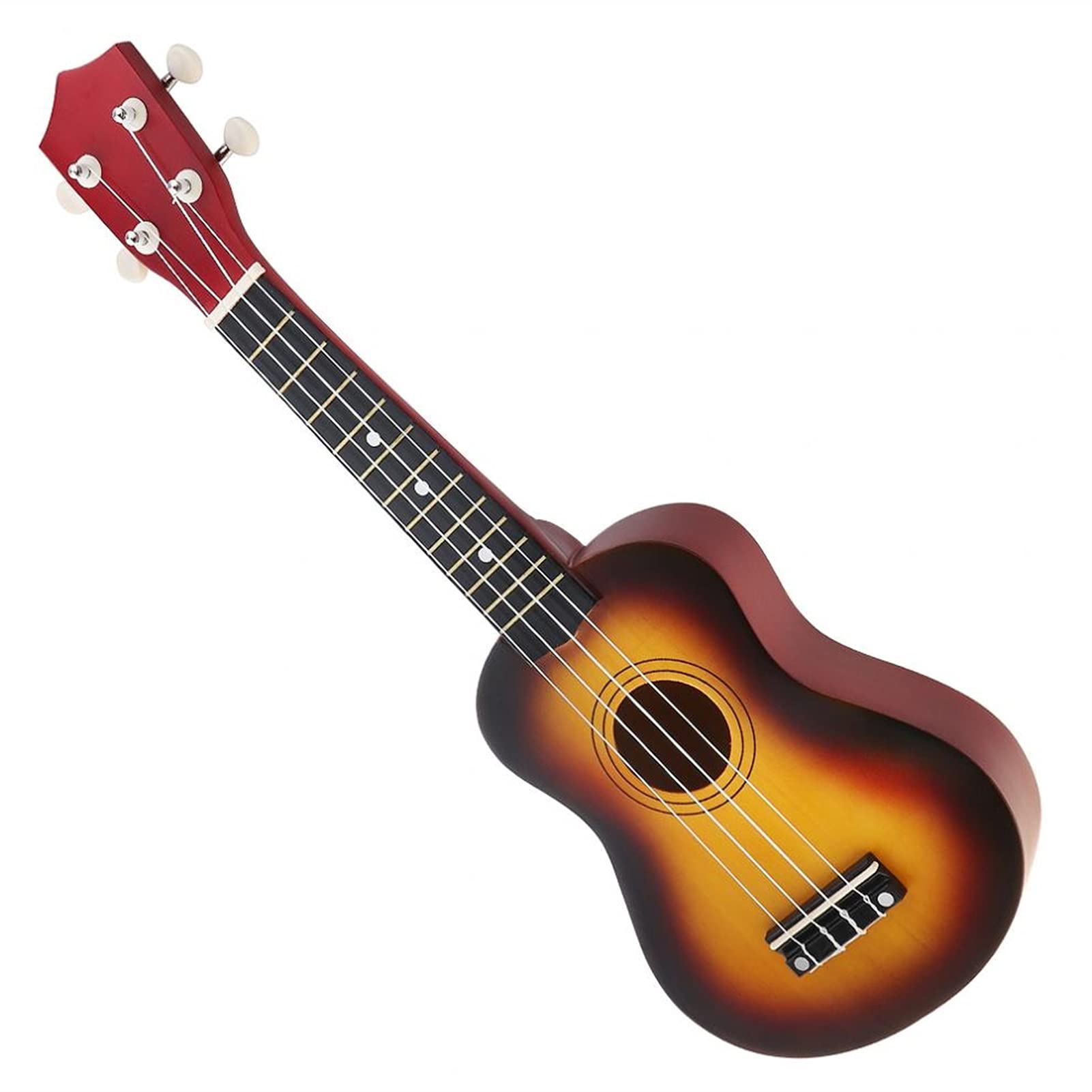Ukulele koncertowe Początkujący Ukulele 21- calowy Saxophone Ukulele Początkujący Dzieci Słońce Kolor Hawaje Cztery Sznurowa Gitara Ze Sznurkiem I Wybierz