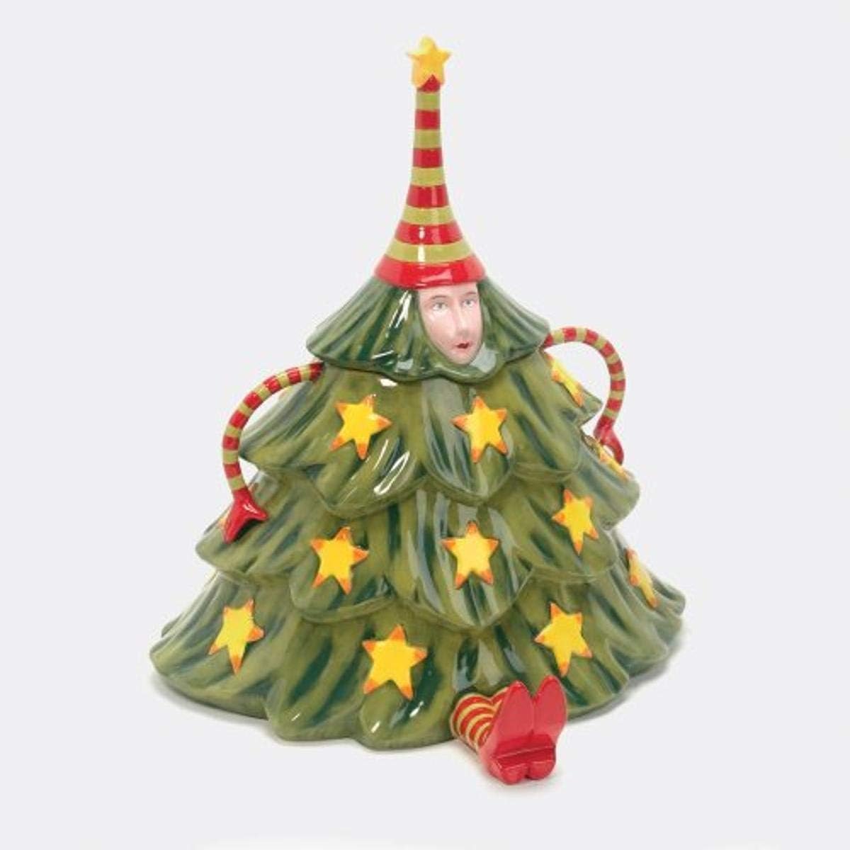Department 56 Krinkles Tree Cookie Jar Christmas Decor
