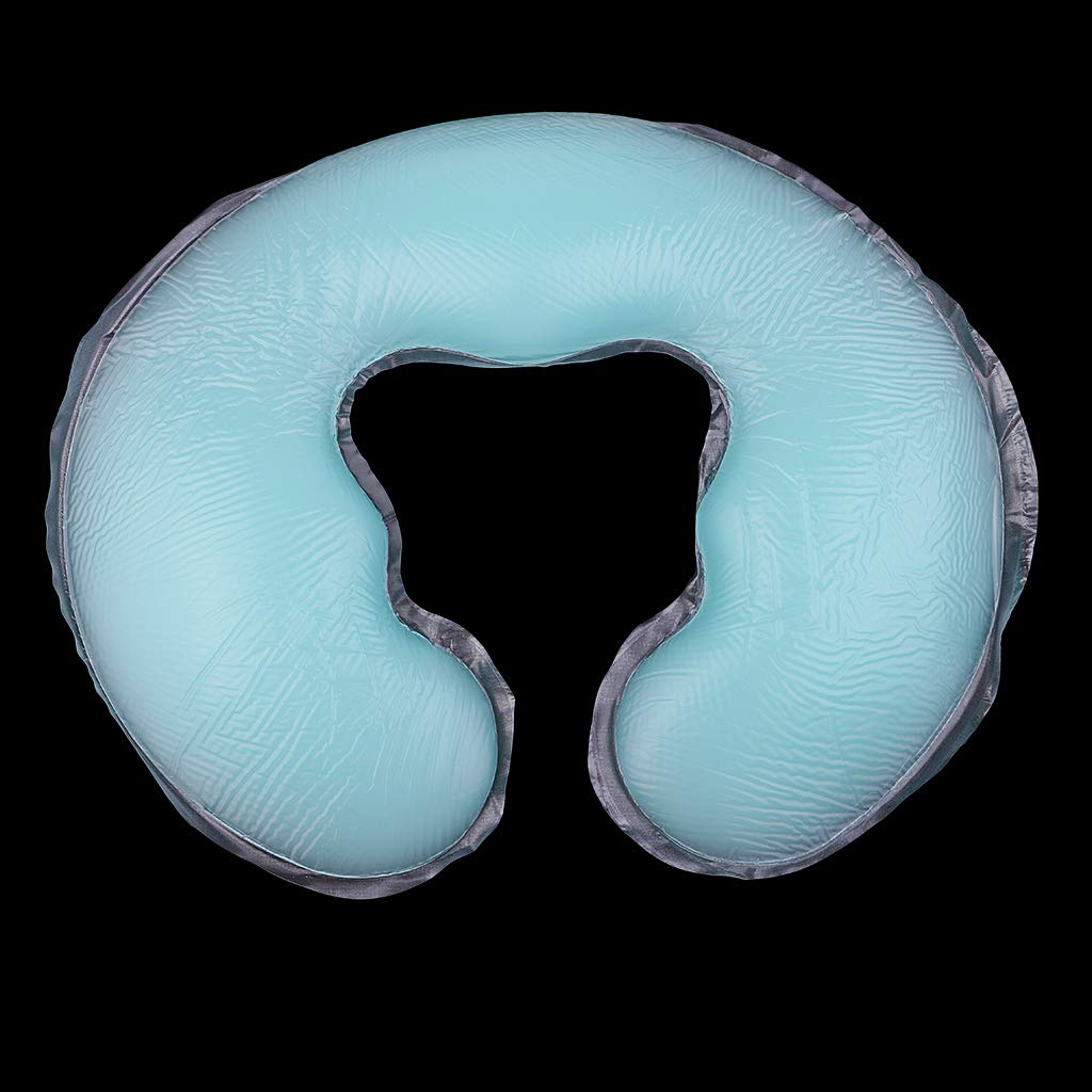 LoveinDIY Purple Green Silicone Gel Face Cradle Cushion Pillow For Massage Table Bed - Green : Beauty & Personal Care