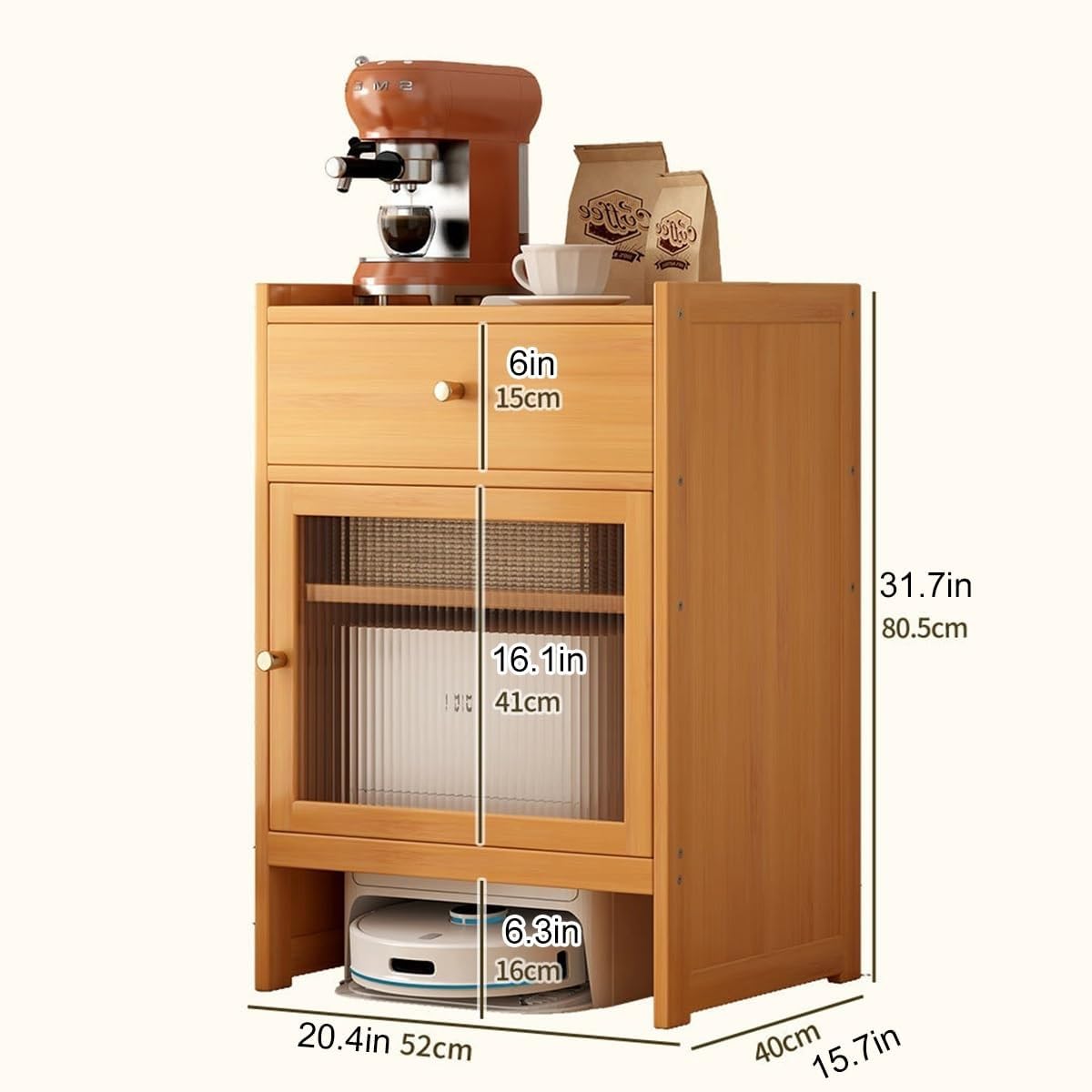 Hidden Cabinet for Robot Vacuum Cleaner Robot Vacuum Cleaner 