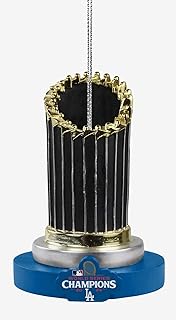 Los Angeles Dodgers MLB 2024 World Series Champions Trophy Christmas Tree Ornament