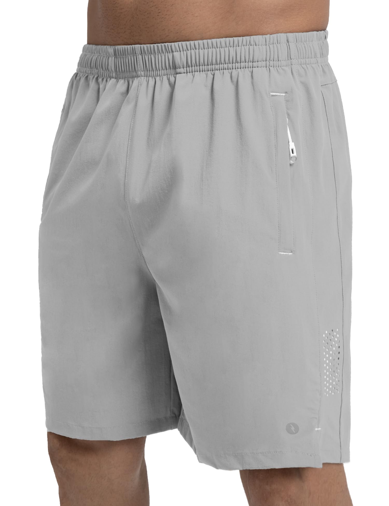 Mens Athletic Running Shorts Quick Dry 7 Lightweight Workout Shorts for Sports Gym Basketball and Hiking