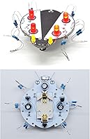 Vista 6 de Gikfun Mariquita Práctica de soldadura electrónica DIY Adultos STEM Práctica Ciencia Proyecto GK1021