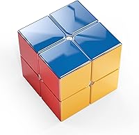 Vista 5 de Cyclone Boys 2x2 Cubo de Velocidad Magnético con Espejo Reflejo sin Pegatinas