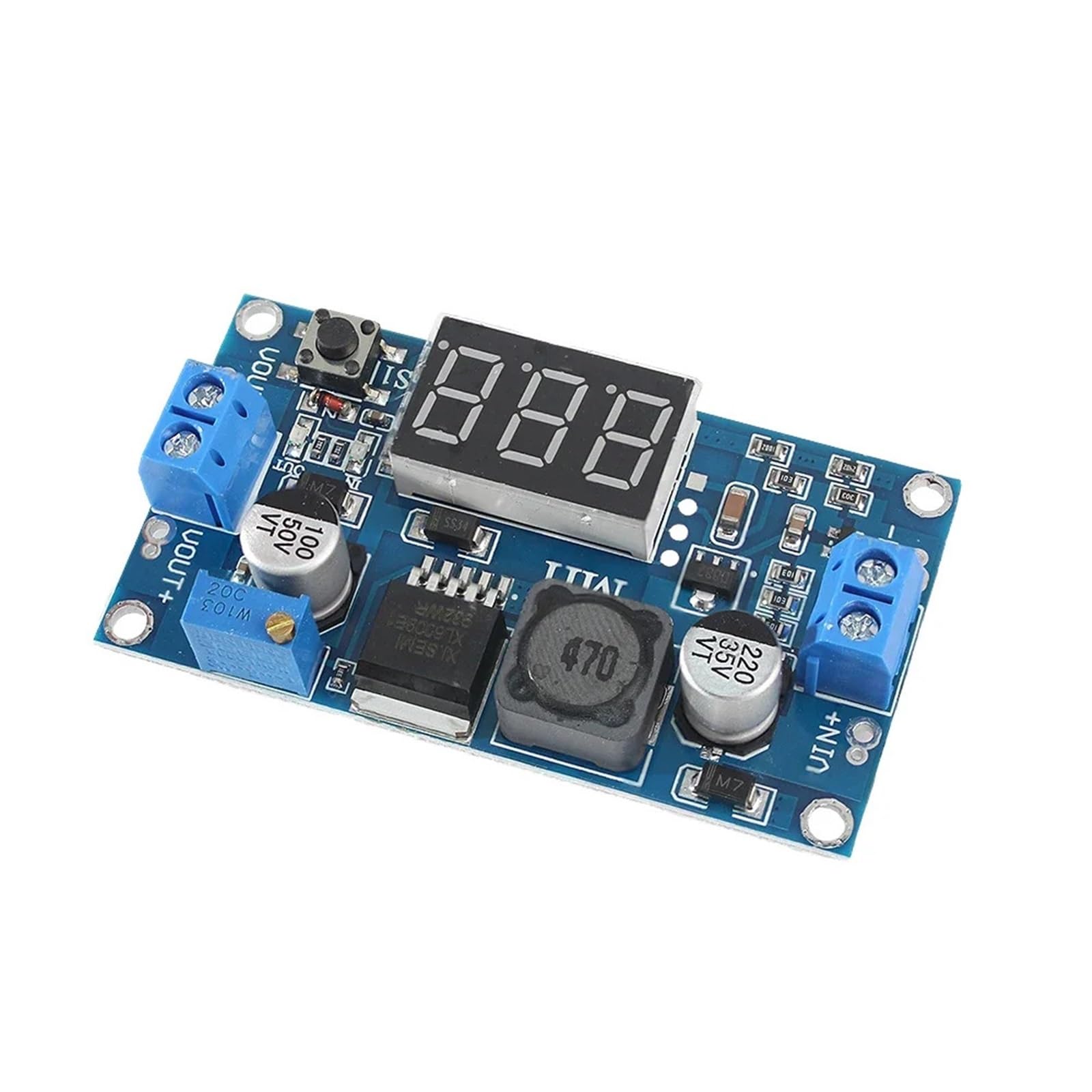 Convertisseur élévateur XL6009 réglable anti-surtension à faible ondulation 15W