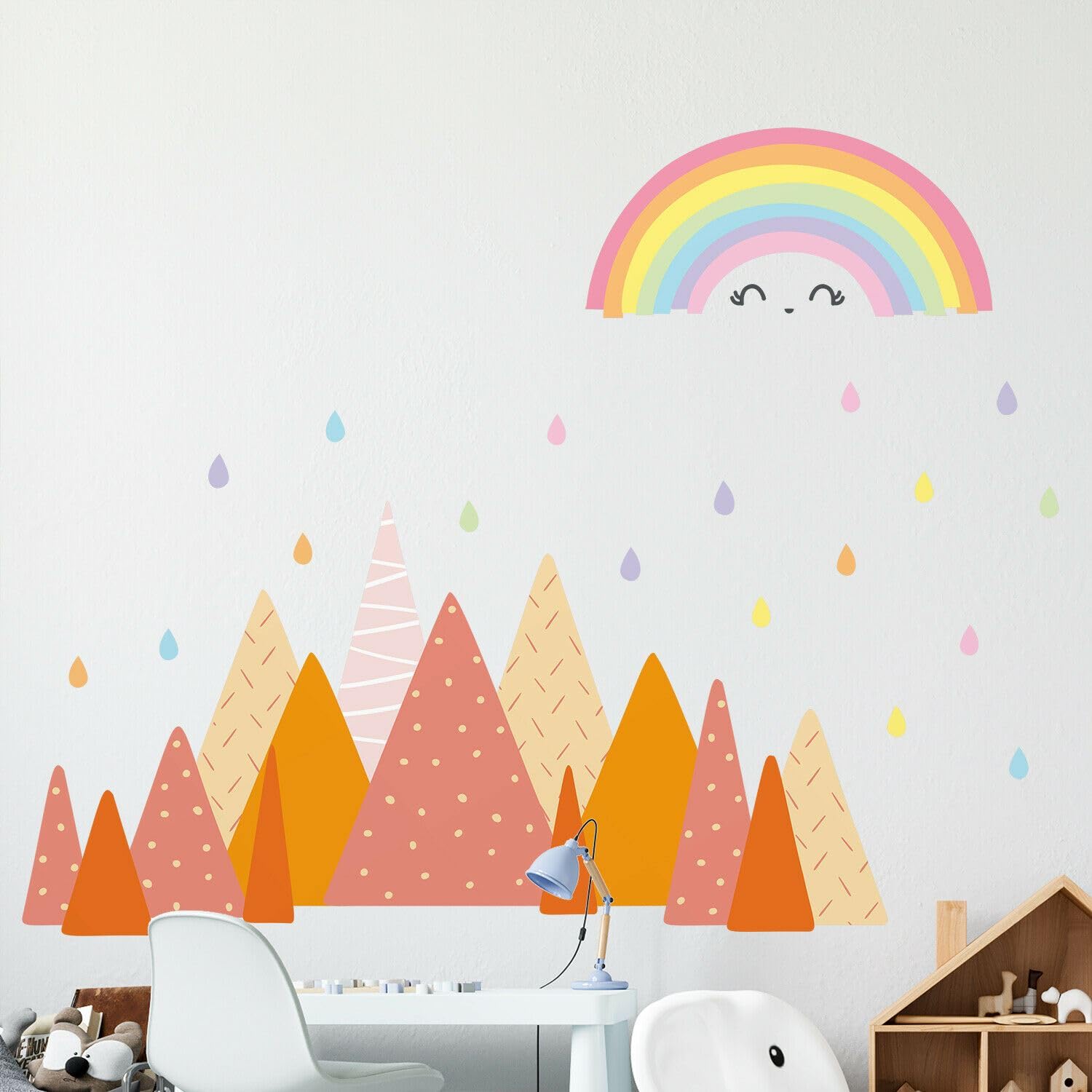 Wall Décor, Nursery, Kids, Cute Kidsroom, Babygirl, Modern Home, Children Wall Stickers, Room Decoration - Image 2