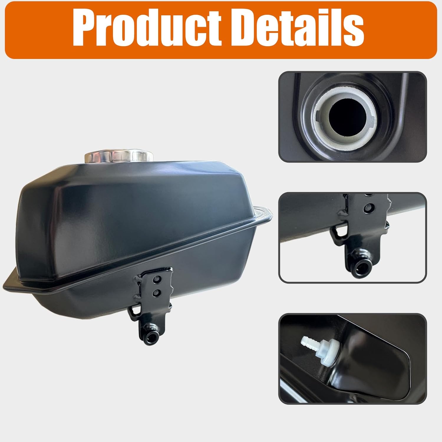 Original Gas Tank for Kohler CH270 CH260 CH255 7hp 6hp 5.5hp 208cc Engine Replacement 17 065 79-S, 17 065 88-S