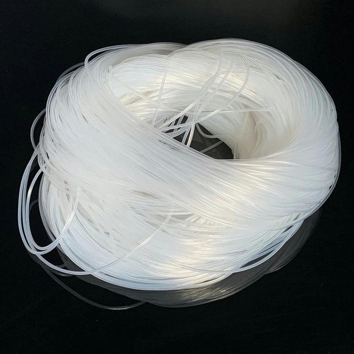Tubi morbidi in silicone trasparente da 5 metri/10 metri Tubo flessibile per pompa dell'acqua 0,5 0,8 1 1,5 1,6 1,7 2 2,5 3 3,5 4 mm Diametro interno-Trasparente-10 m-ID 3 mm OD 8 mm