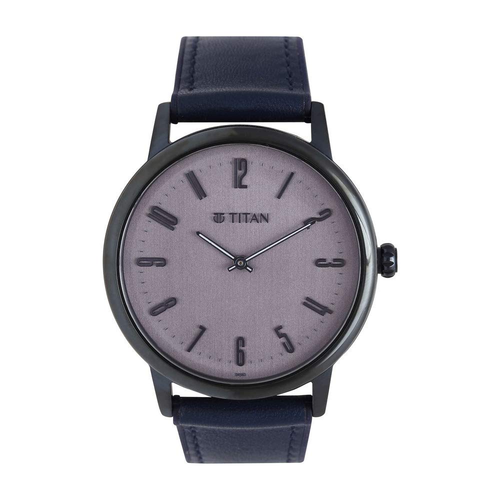 Titan Athleisure Grey Dial Analog Leather Strap Watch for Men-NQ90118QP01 (B083ZJ71DW) Amazon Price History, Amazon Price Tracker