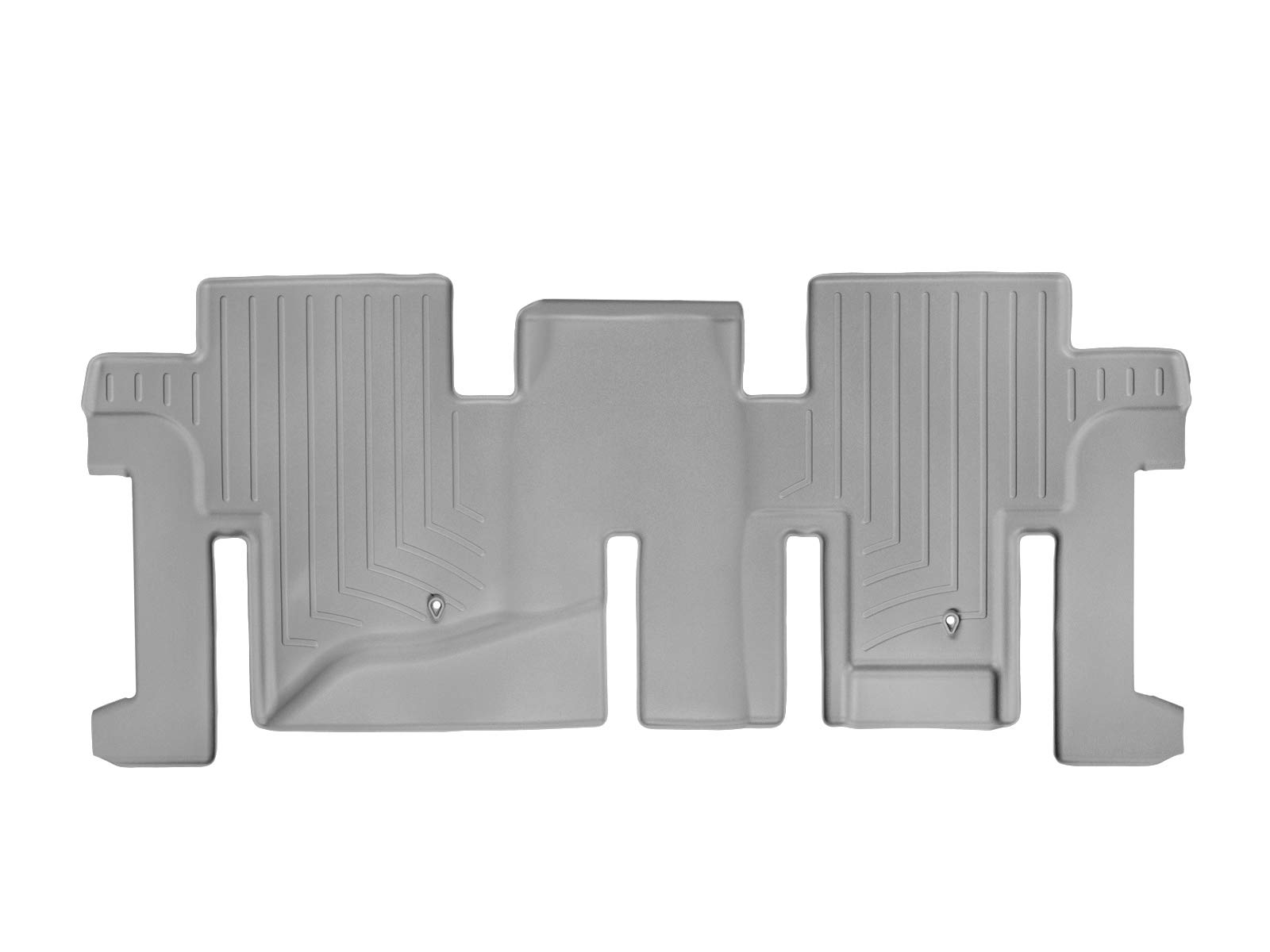 WeatherTech Custom Fit FloorLiners for QX60, JX, Pathfinder - 2nd Row (464452), Grey
