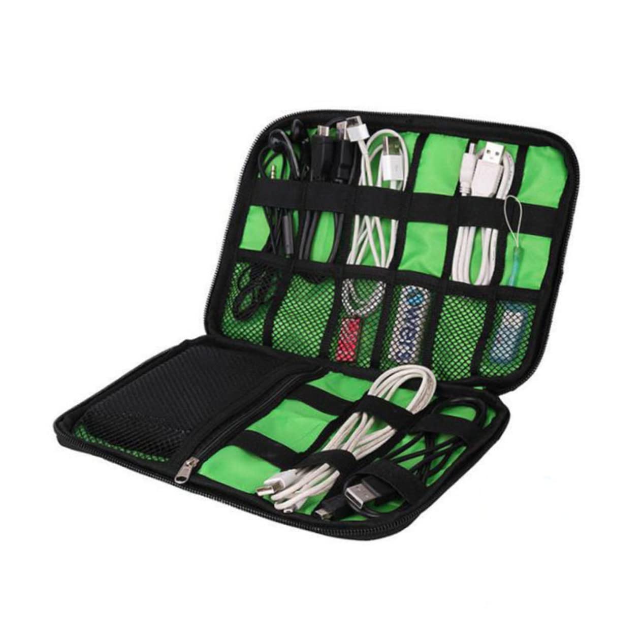 jojofuny 3pezzi Organizer Per Usb e Accessori Elettronici Custodia Per Caricabatterie e Dispositivi