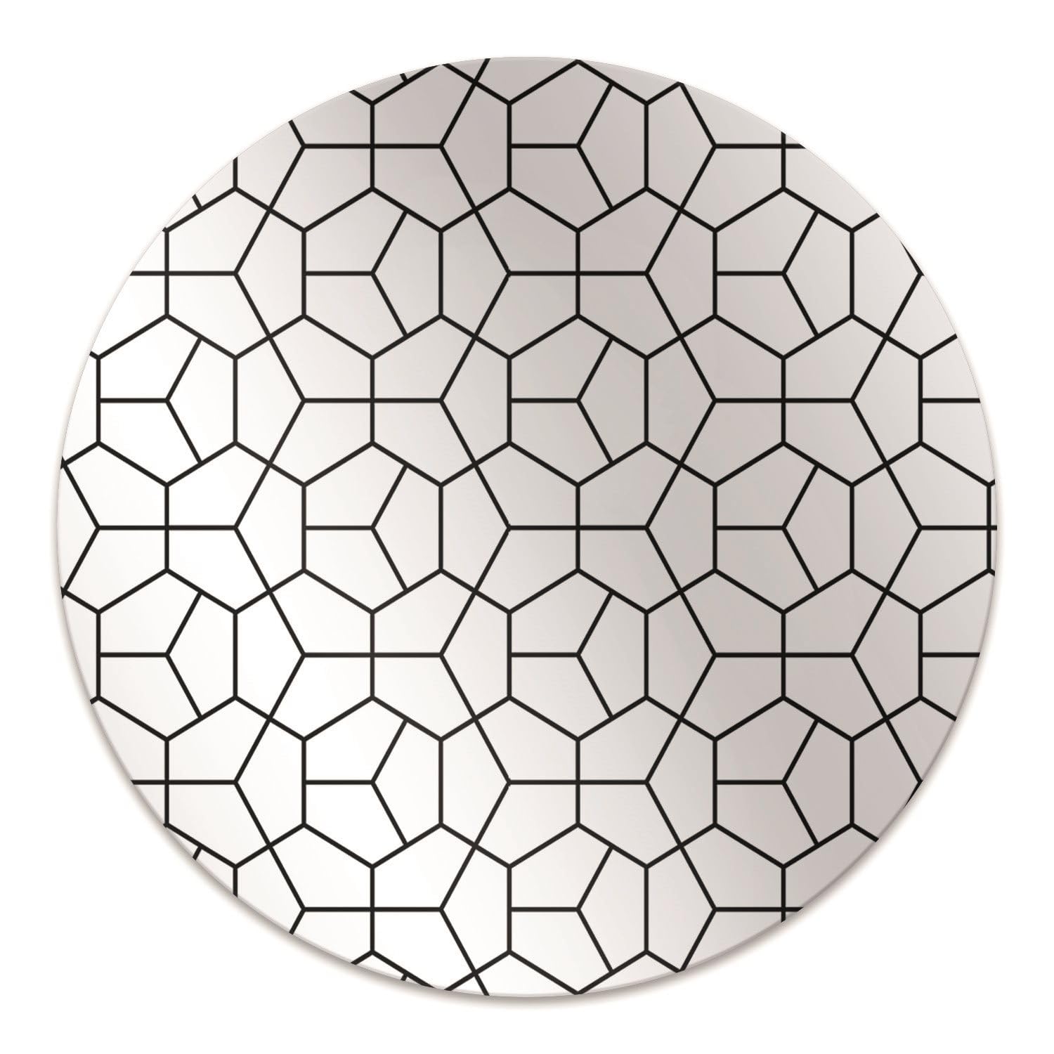 Tapis de chaise protecteur de sol aux formes magnifiquement dessinées en PVC