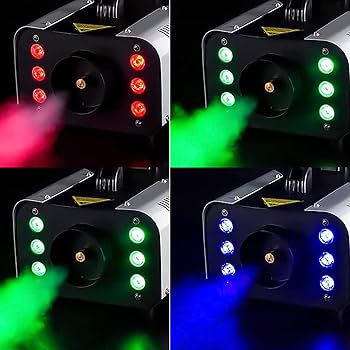 Amazon.co.jp : 制御可能なライト付きスモークマシン、リモコン