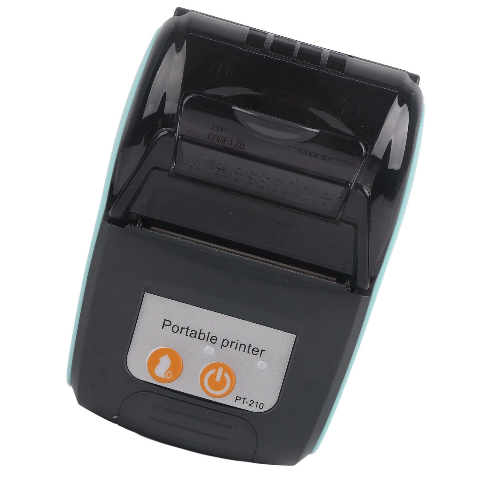 58mm Mini Thermal Receipt Printer, Support Bluetooth 4.0, Android, and USB Direct Thermal Printer for ESC/POS/Receipt Ticket Printer Professional(Blue)