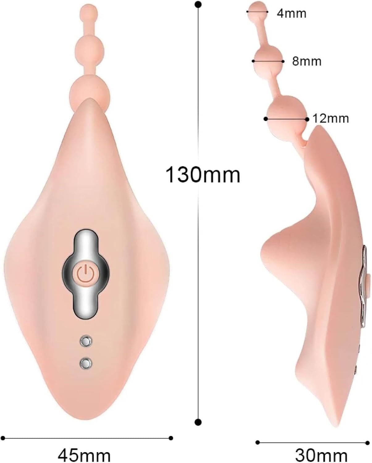 Vibrator Adult Jumping Egg Sex Toys Wearable Jumping Egg G-Spot Vibrator Female Masturbator Sex Machine(Pink)