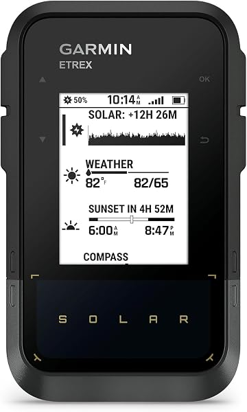 Garmin eTrex Solar – GPS de Navigation Solaire - 2