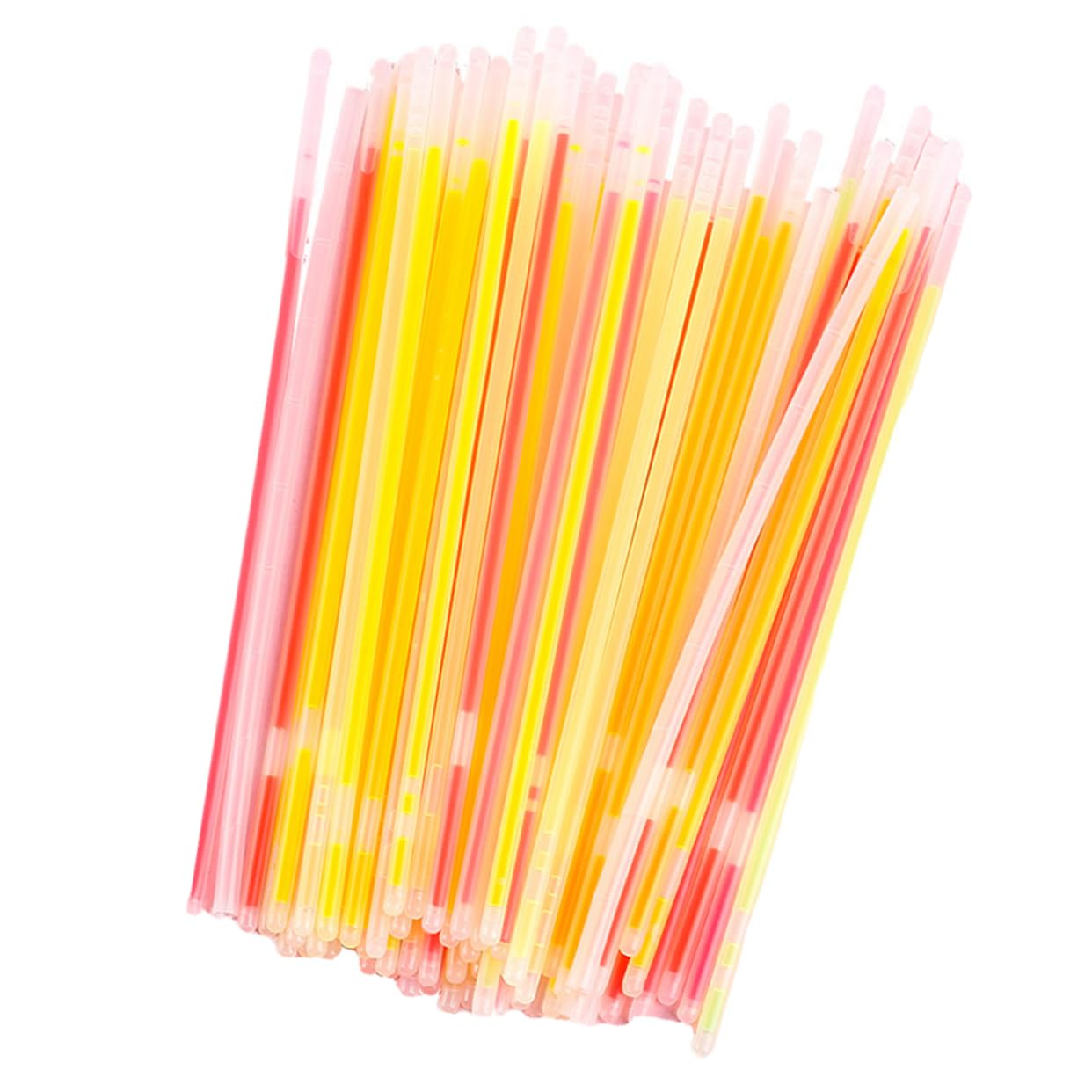 UPKOCH 500 Piezas juego de palitos luminosos juguete de fiesta brillante pulseras de palos luminosos a granel pulseras luminosas glow stick neones pulseras fluorescentes juguete luminoso
