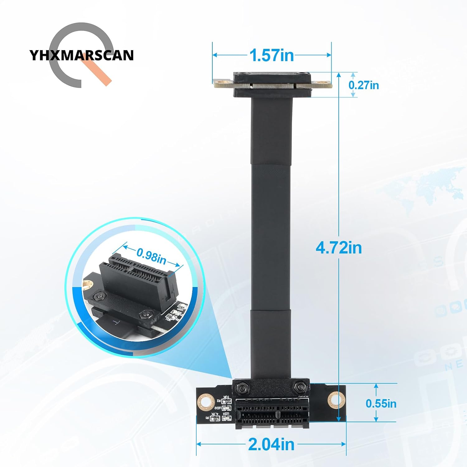 Review do Cabo de Extensão PCIe 3.0 X1: Testado por 7 dias em setups gamers