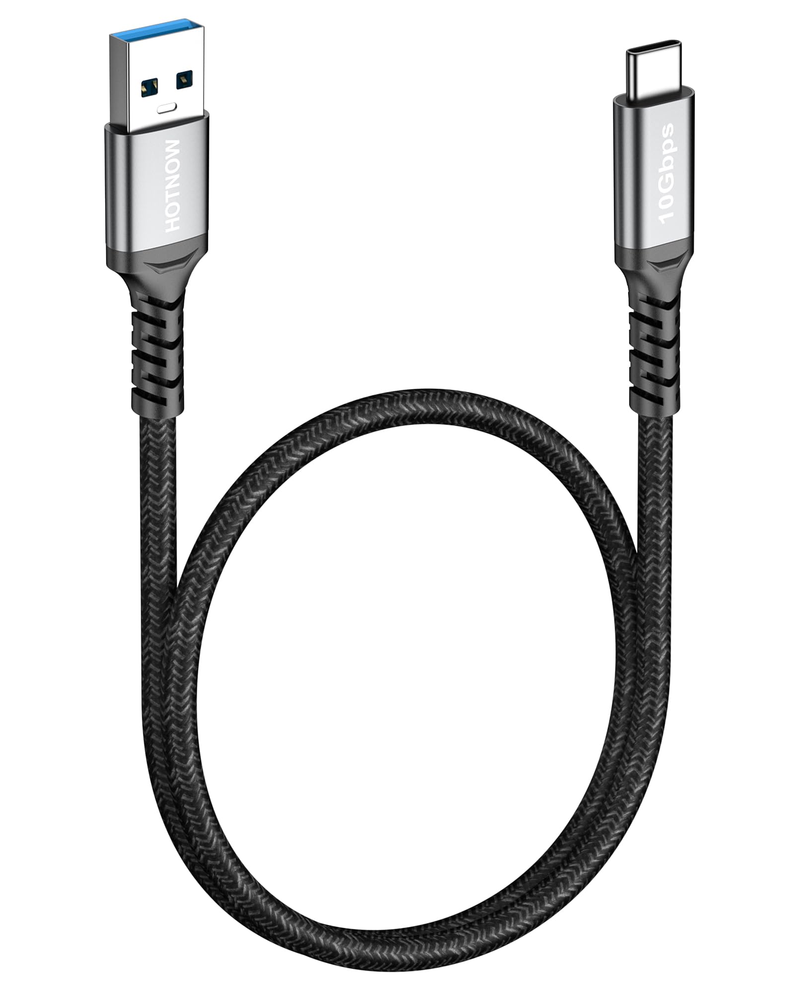HOTNOW USB C Kabel 50cm, USB3.1 10Gbps USB-C Kabel Schnellladung für Samsung S10 S9 und Typ c Geräte