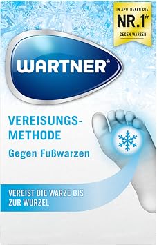 Wartner Freeze to Combat Warts and Foot Warts (Spray for Removing Warts Wart Cryotherapy for Self-Treatment for Children Ages 4+ Years and Adults) Pack of 1 x 50 ml