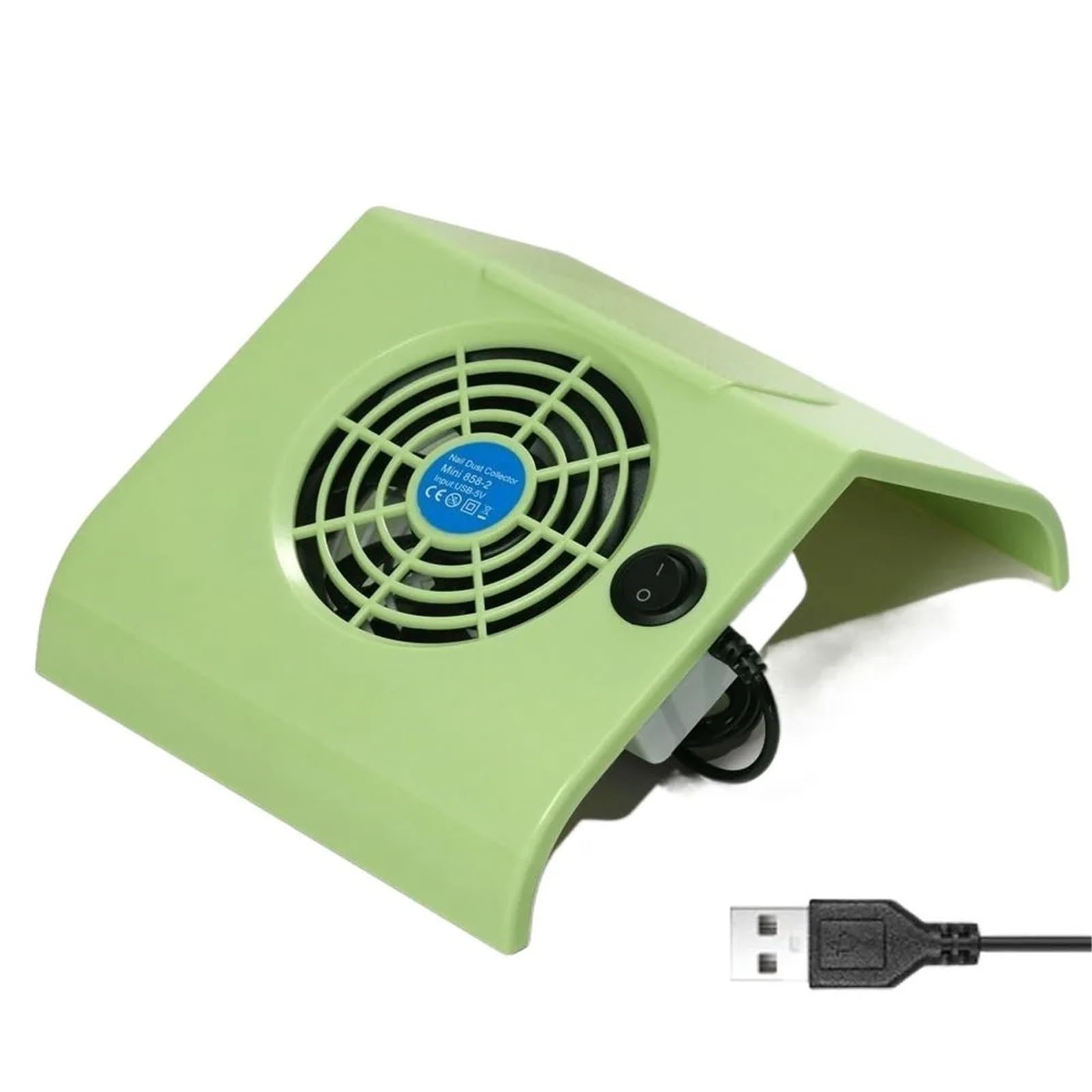Aspirador de uñas de 40W doble ventilador para tu zona de manicura en casa