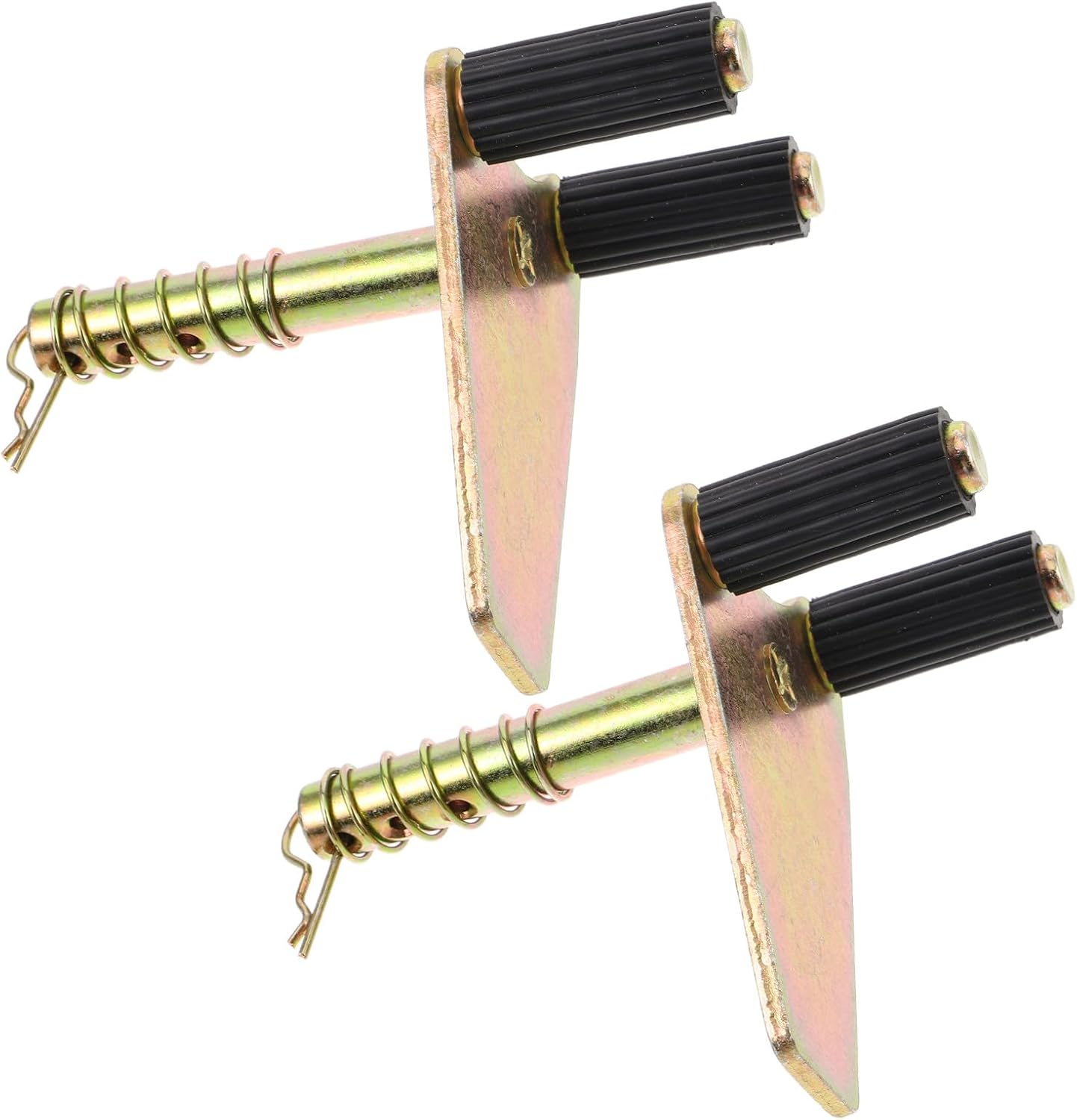 OUNONA Motorcycle Front Fork Stand Attachment Pair Heavy-duty U-shaped Side Parking Support for Maintenance and Tire Changing Compatible round Tube Forks