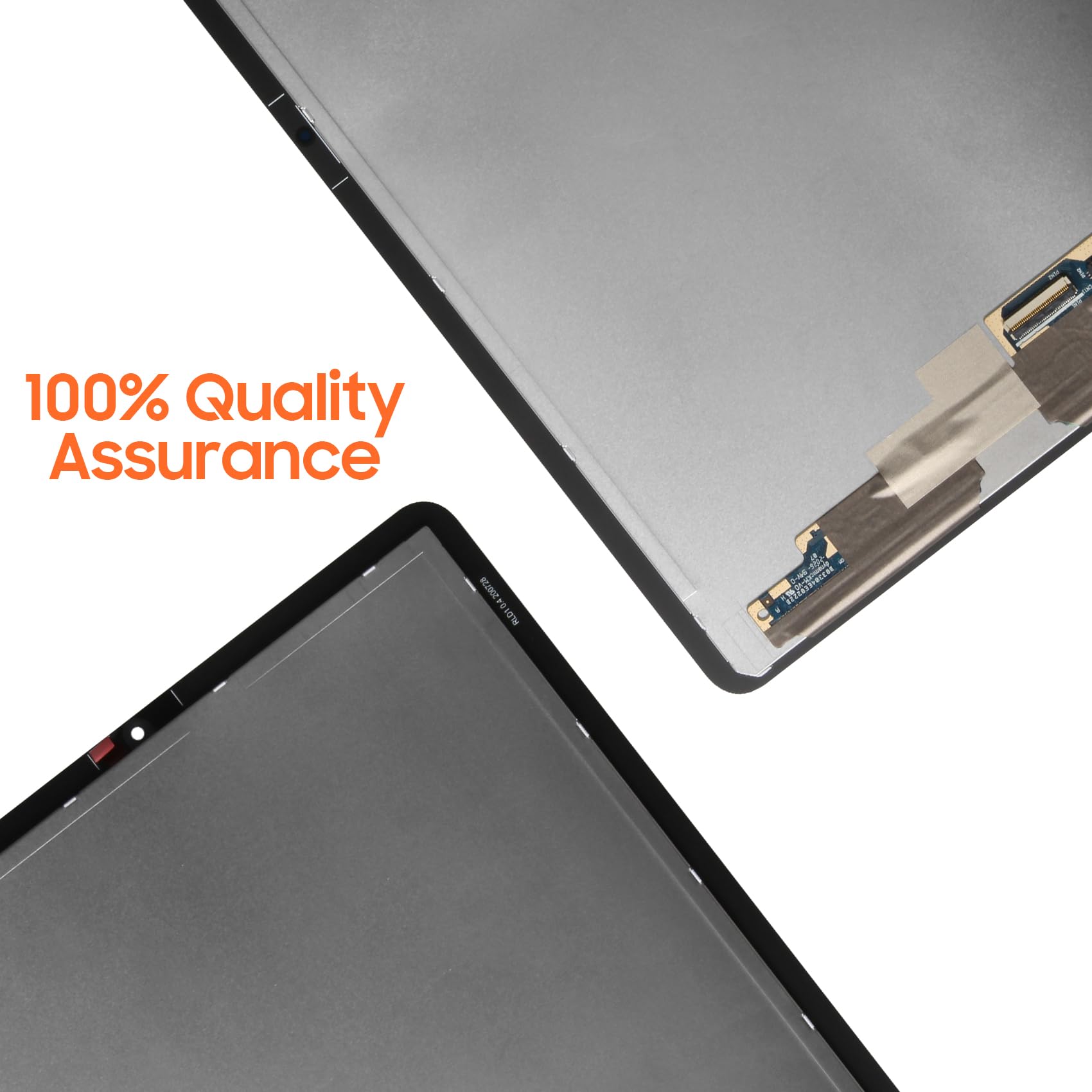 LCD Display für Samsung Galaxy Tab S6 Lite SM-P610 SM-P615 Bildschirm Ersatz für Samsung Tab S6 Lite SM-P610 LCD Screen Digitizer Glasplatte Komplett Assembly mit Reparaturteil, Schwarz 10,4 Zoll