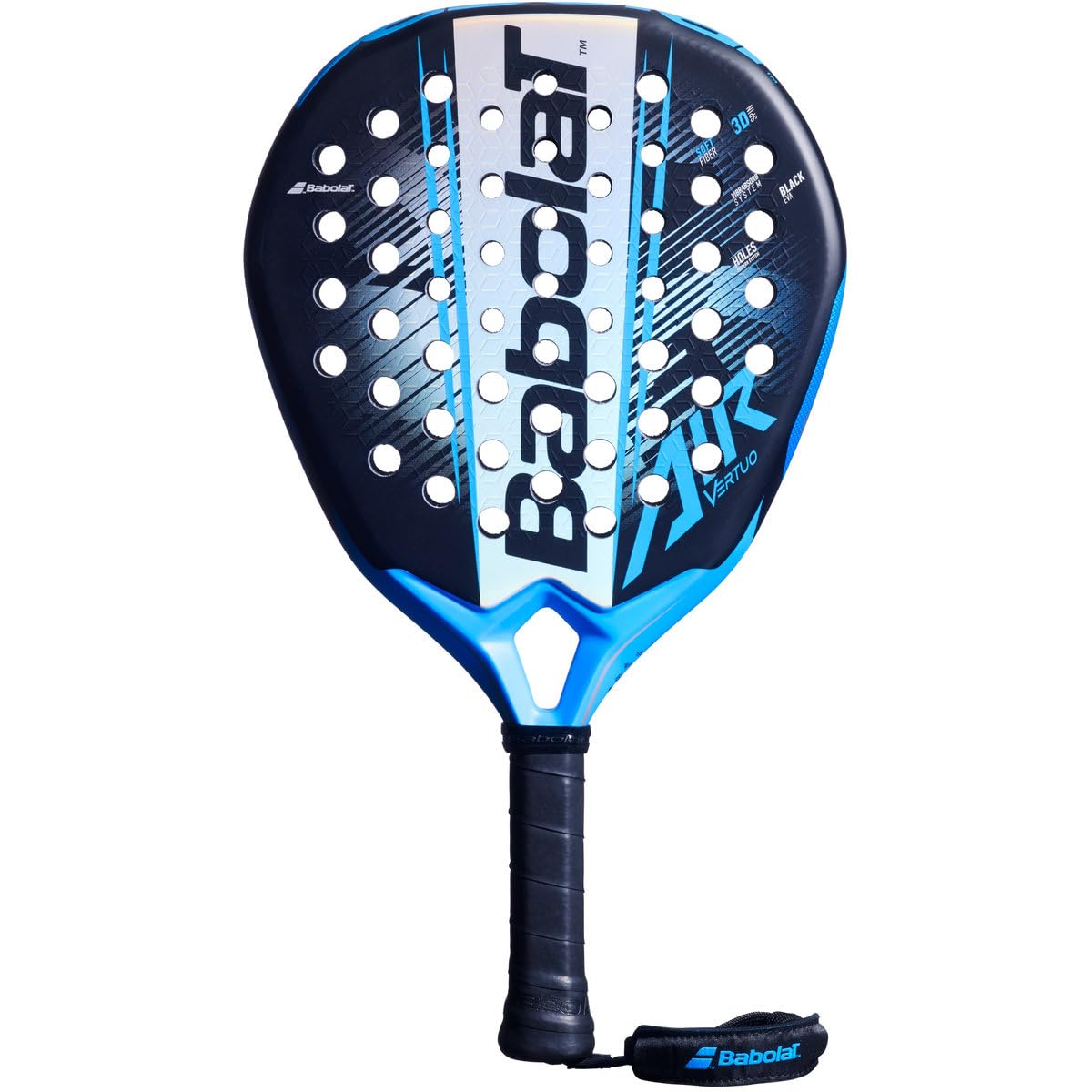 Babolat Air Vertuo 2.6 Raquette de Padel (Bleu/Noir)