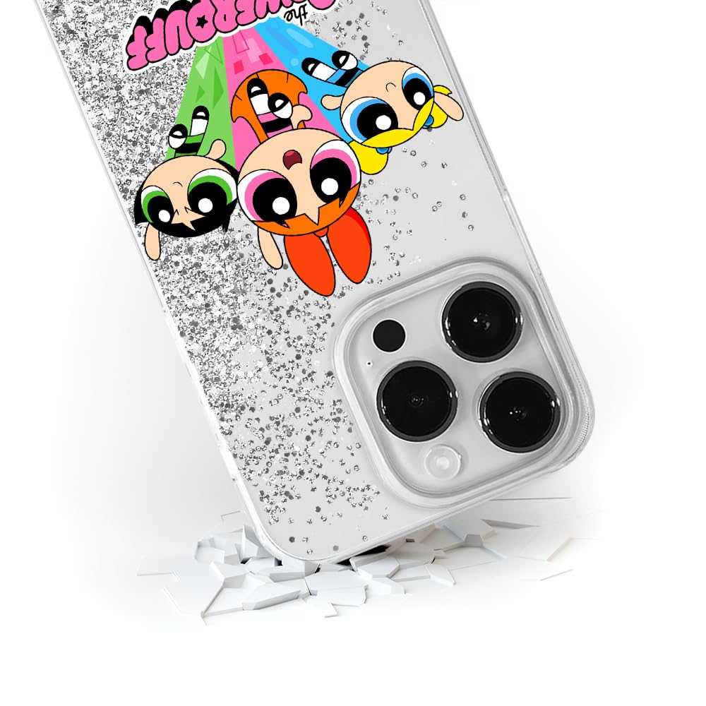 ERT GROUP custodia per cellulare per Iphone 14 originale e con licenza ufficiale The Powerpuff Girls, modello The Powerpuff Girls 029 adattato alla forma dello smartphone, custodia in TPU