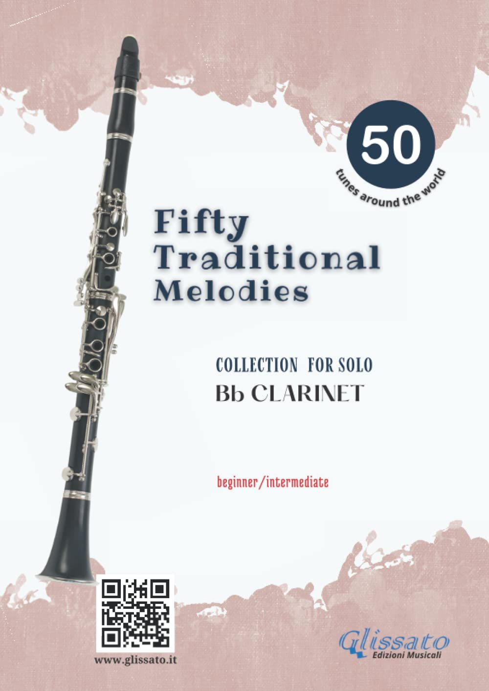 Méthode clarinette facile débutant et intermédiaire livre de 50 morceaux musique traditionnelle