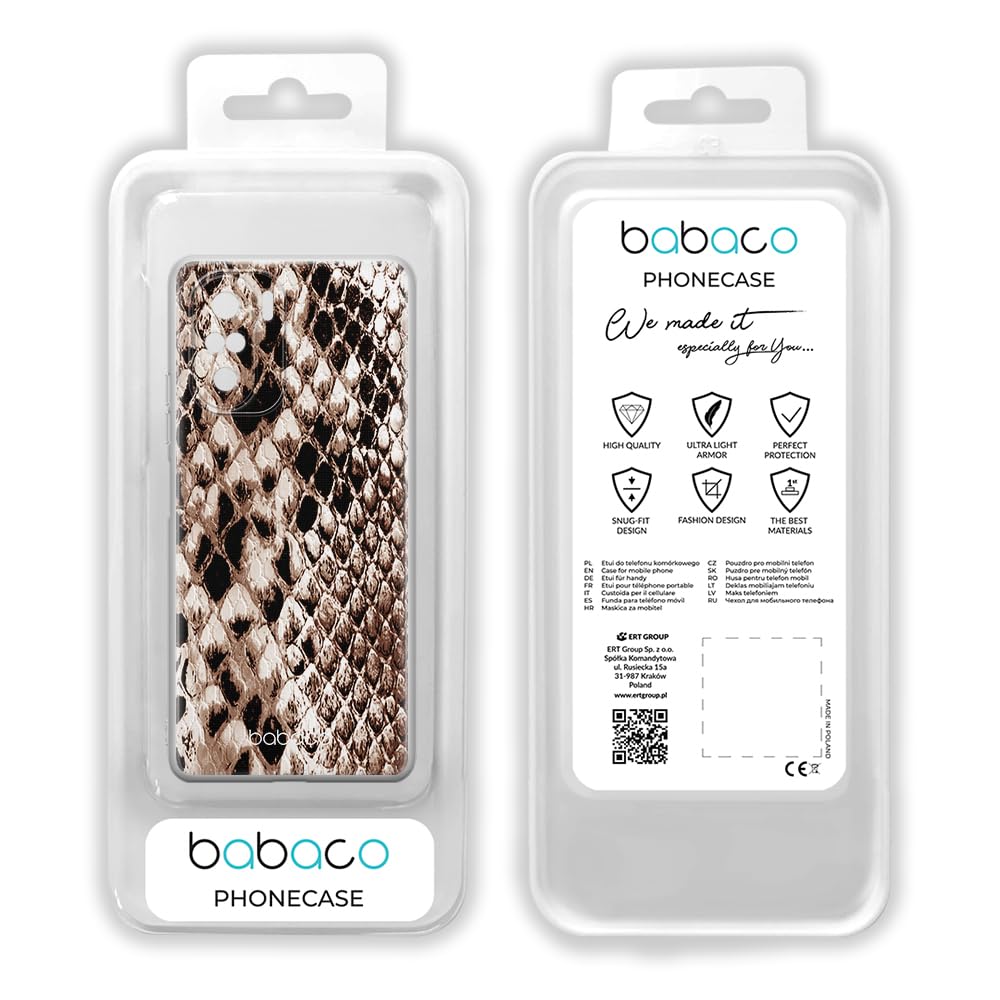BABACO ERT GROUP custodia per cellulare per Xiaomi MI 11i/ REDMI K40/K40 PRO /POCO F3/ F3 PRO originale e con licenza ufficiale, modello Abstract 009, custodia in TPU