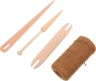 Wood Hand Loom Stick Set for DIY Weaving Crafts
