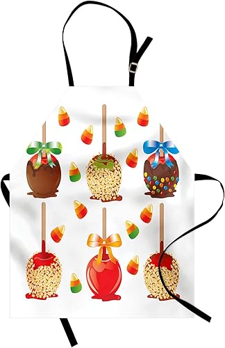 Lunarable Delantales multicolores impresos digitales