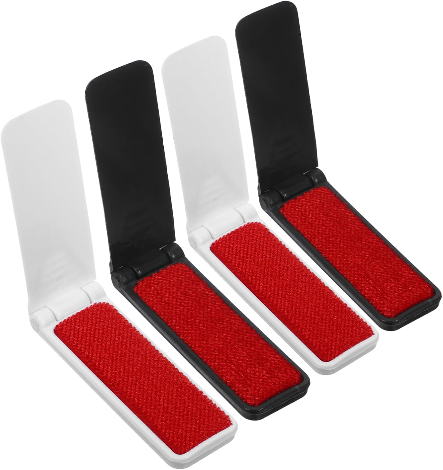 4pcs Reusable Lint Remover Brushes, Portable Foldable and PET Hair Tool