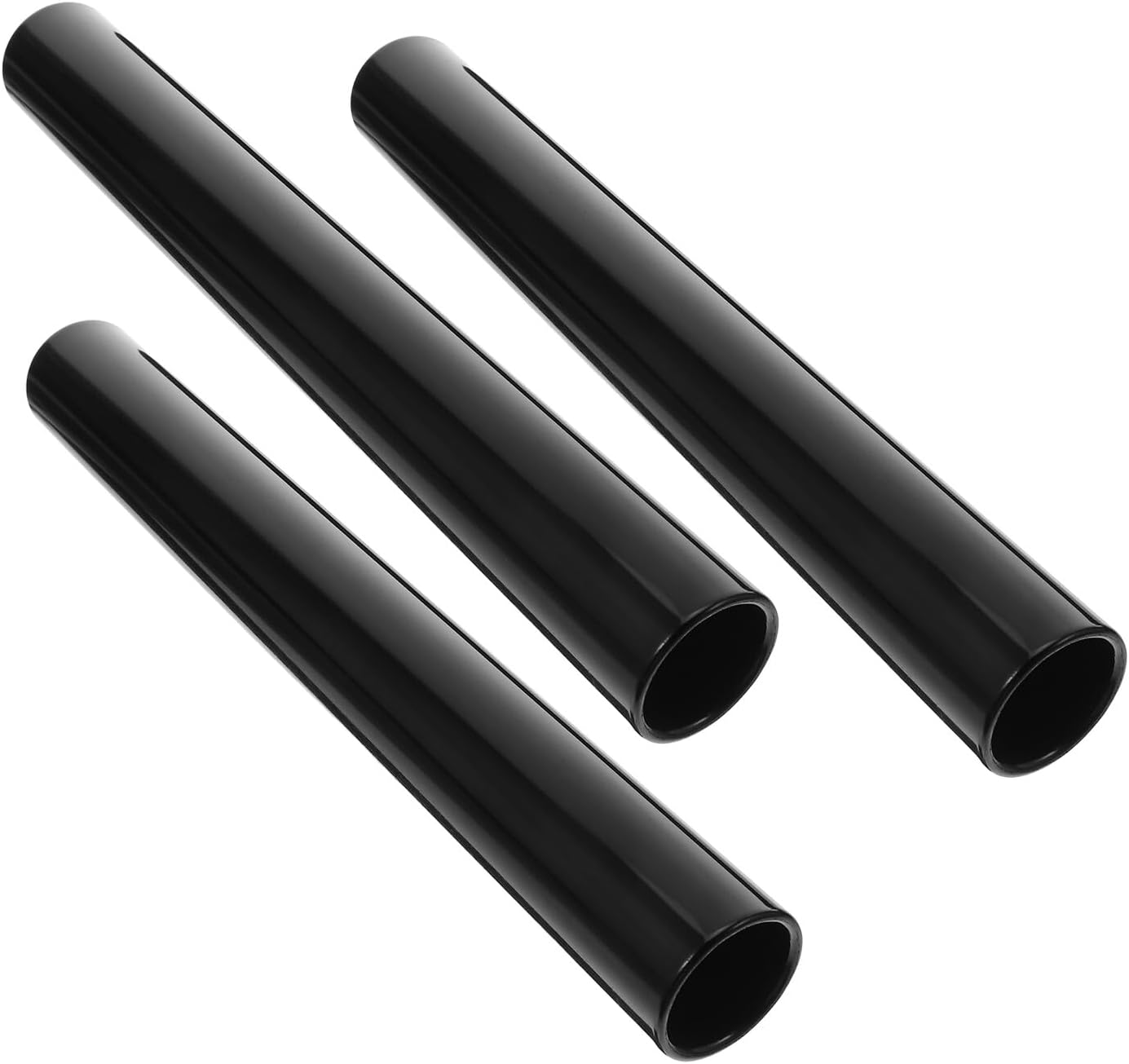 3pcs Aluminum Alloy Relay Baton for Running Lightweight Ergonomic Sports Race Sticks with High Visibility for Team Relay and Training Events