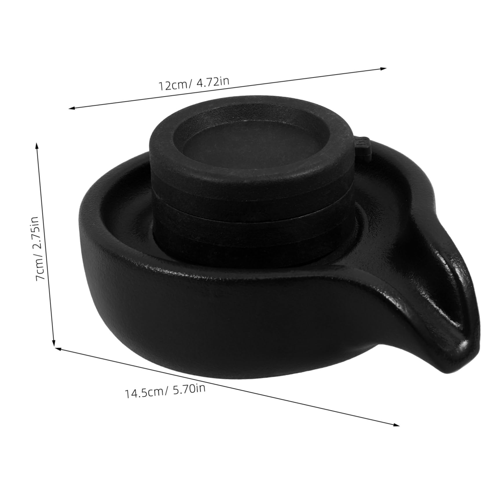 SOLUSTRE Stone Mill Water Dispenser for Outdoor Home and Garden Decor Hydroponic Fountain for Fish Tank Indoor Outdoor Water Feature Unique Design